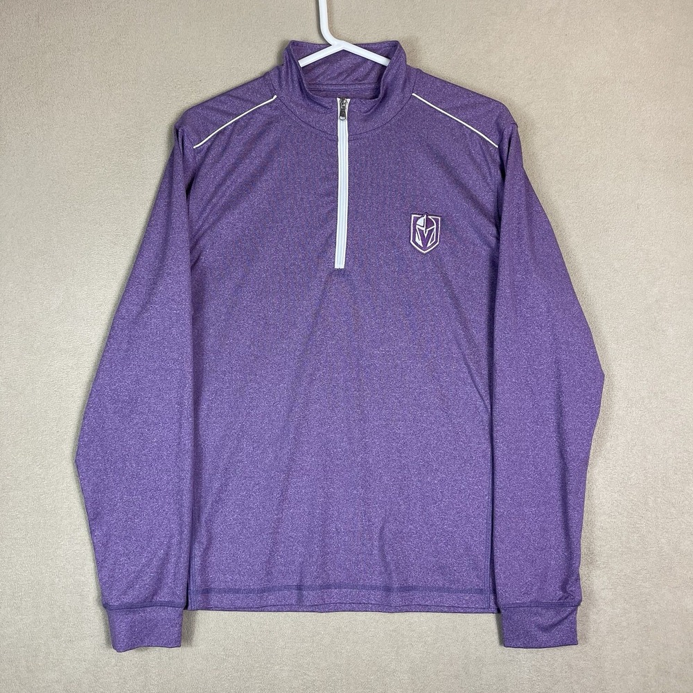 Vegas Golden Knights Pullover Mens M Amethyst NHL Hockey johnnie-O EUC